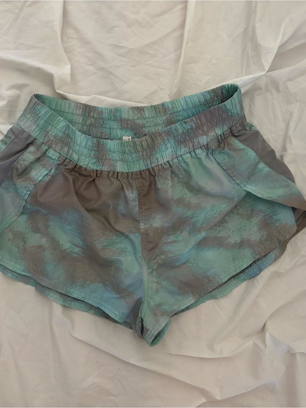 FP Movement by Free People “The Way Home” Tie Dye Running Shorts